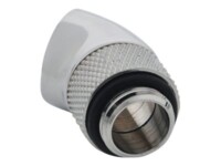 Bitspower BP-45R Flydende kølesystem roterende vinklet armatur 1-pack Sølv