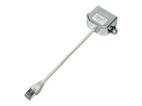 LogiLink T-Adapter RJ45 plug->2 x RJ45 jack 1:1 port doppler Afskærmet 15cm Netværk-splitter