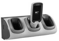 Zebra 3-Slot High Density Locking Cradle Opladningsdock til håndholdt