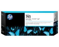 HP 745 Foto-sort Blæk F9K04A