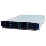 FANTEC SRC-2012X07-12G/6G Rackversion SSI CEB Sort Sølv
