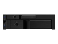 RaidSonic ICY BOX Lagrings mobil rack 2.5' 3.5' Sort