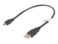 Lanberg USB-kabel 30cm Sort