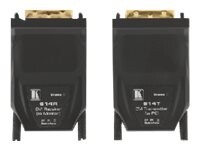 Kramer 614R/T Single-Fiber Detachable DVI Optical Transmitter & Receiver Forlænger for video