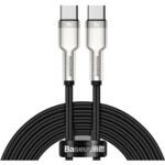 Baseus 6953156202368 USB-C to USB-C 2m Sort