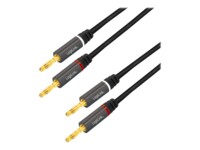 LogiLink Audiokabel Sort 3m