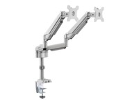 Eaton Tripp Lite Series Dual-Display Flex-Arm Mount for 17' to 32' Monitors - Clamp or Grommet, USB, Audio Ports Monteringssæt 2 LCD displays 17'-32'