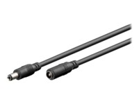 goobay Forlængerkabel til strøm 3m Sort