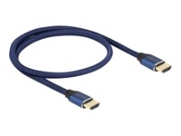 Delock HDMI-kabel 50cm Blå