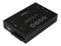 StarTech.com Drive Duplicator & Eraser for USB Flash Drives & 2.5 / 3.5' SATA SSDs/HDDs- 1:1 duplication plus cross-interface - Standalone (SU2DUPERA11)