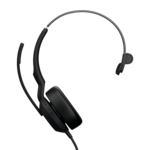 Jabra Evolve2 50 MS Mono Kablet Høretelefoner Sort