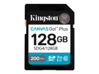 Kingston Canvas Go! Plus SDXC UHS-I Memory Card 128GB 200MB/s