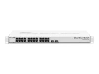 MikroTik Cloud Smart Switch CSS326-24G-2S RM Switch 26-porte 10 Gigabit PoE