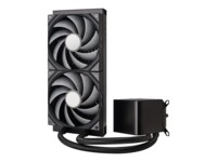 TRYX PANORAMA Vandkøler 1-pack Sort 140 mm