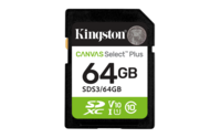 Kingston Canvas Select Plus SDXC UHS-I Memory Card 64GB 100MB/s