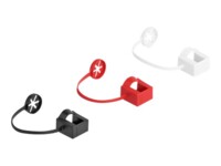 Delock Sort Rød Hvid