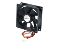StarTech.com 60x25mm High Air Flow Dual Ball Bearing Computer Case Fan w/ TX3 - 3 pin case Fan - TX3 Fan - 60mm Fan (FAN6X25TX3H) Ventilationspakke for system 1-pack 60 mm