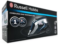 Russell Hobbs One Temperature 26020-56 Dampstrygejern 2600W Sort Blå Hvid