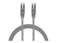Qoltec CAT 5e Kabel med folie og kobberfletning (FTP) 5m Patchkabel Grey