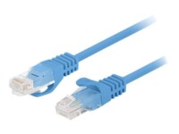 Lanberg CAT 6 U/UTP, Unshielded 25cm Patchkabel Blå RAL 5012