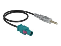 DeLOCK Koaksial 32cm Antennekabel Sort