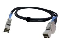 QNAP Serial Attached SCSI (SAS) eksternt kabel Sort 1m