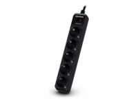 CyberPower Essential B0520SC0-DE Strømstødsbeskytter 5-stik 10A Sort