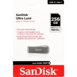 SanDisk Ultra Luxe 256GB USB 3.1 Gen 1 USB stick Sølv