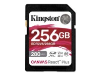 Kingston Canvas React Plus SDXC UHS-II Memory Card 256GB 280MB/s