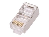 Extralink CAT 5e Kabel med folie og kobberfletning (FTP) Netværk-konnektor