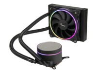Inter-Tech LC-120 RGB Vandkøler 1-pack Sort 120 mm