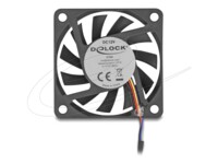 DeLOCK Fan 1-pack Sort 60 mm