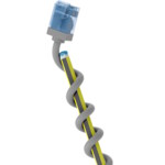 goobay CAT 6a U/UTP, Unshielded 10m Patchkabel Grey