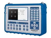 Megasat Satmeter HD 5 Combo Antennesignalmåler Blå Sølv