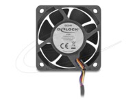 DeLOCK Fan 1-pack Sort 60 mm