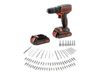 Black & Decker BDCDC18BAFC-QW Bore-/skruemaskine 18V