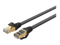 Unitek C1897BK Series CAT 7 Afskærmet parsnoet kabel (SSTP) 5m Patchkabel Sort