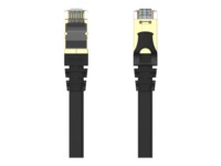 Unitek C1897BK Series CAT 7 Afskærmet parsnoet kabel (SSTP) 1m Patchkabel Sort