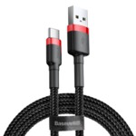 Kabel USB Baseus Kevlar Type-C, 3A, 0,5 metra