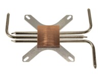 Inter-Tech IP-3 Passive CPU cooler 1-pack Brun Grå