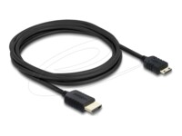Delock HDMI-kabel 3m Sort