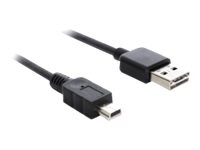 Delock Easy USB-kabel 50cm Sort