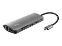 Trust Dalyx 7-in-1 USB-C Multiport Adapter Dockingstation