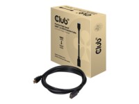 Club 3D CAC-1321 HDMI-forlængerkabel 3m Sort