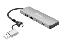Sandberg Hub 4 porte USB
