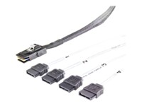 FANTEC Serial Attached SCSI (SAS) internt kabel Sort 70cm