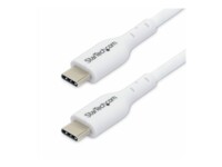 StarTech.com 3m White USB-C Charging Cable, USB C Cable, 60W 3A PD USB Type-C kabel 3m Hvid