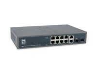 LevelOne GEP-1221 Switch 12-porte Gigabit PoE+