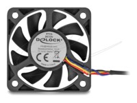 DeLOCK Fan 1-pack Sort 50 mm