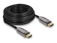 Delock Active Optical DisplayPort kabel Sort